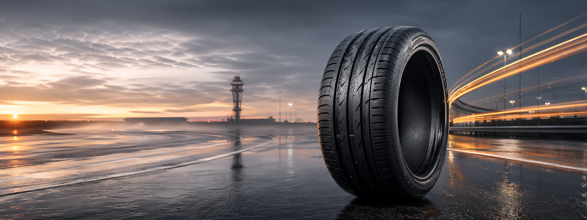 高性能轮胎主视觉