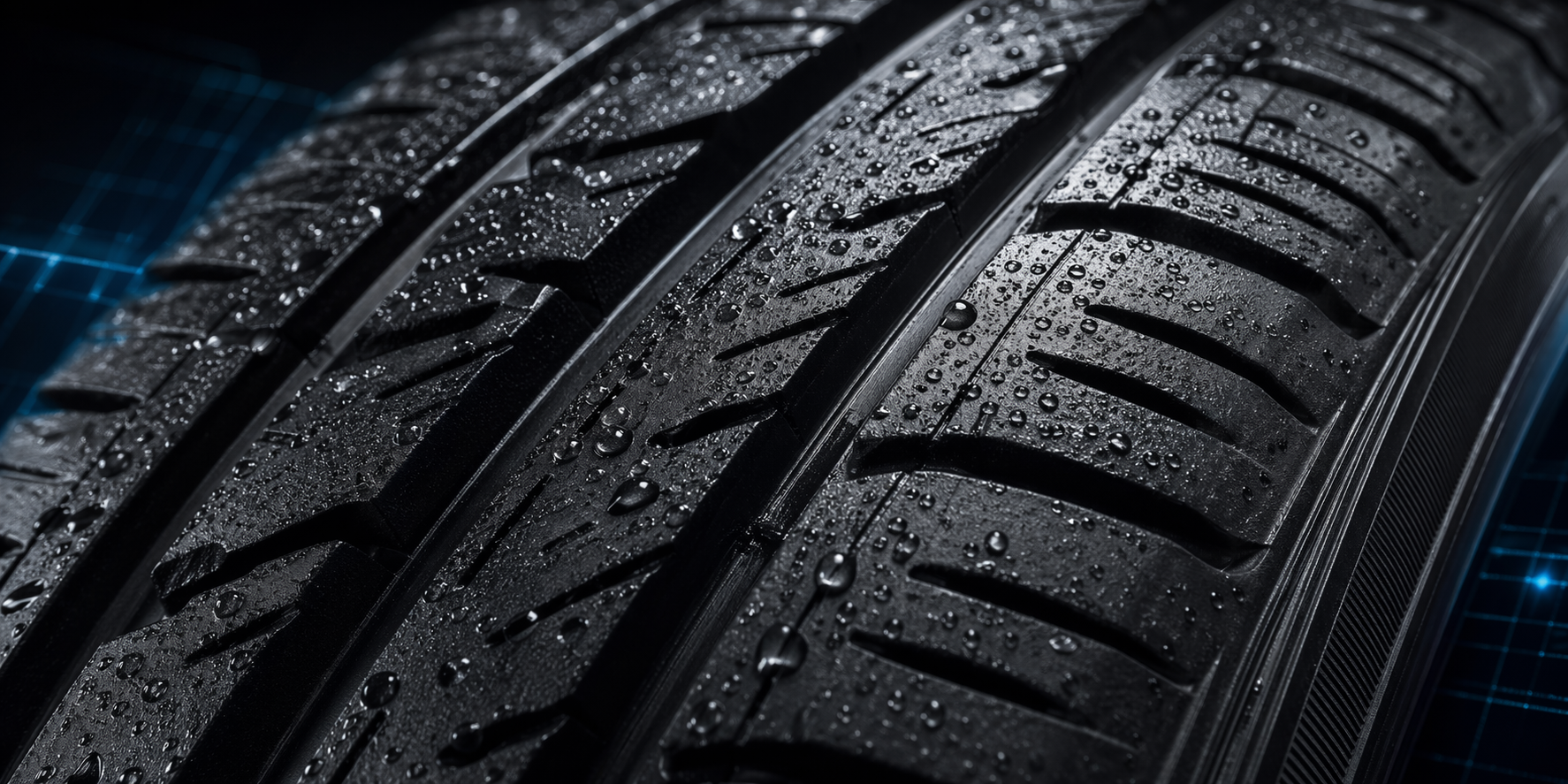 轮胎花纹技术特写